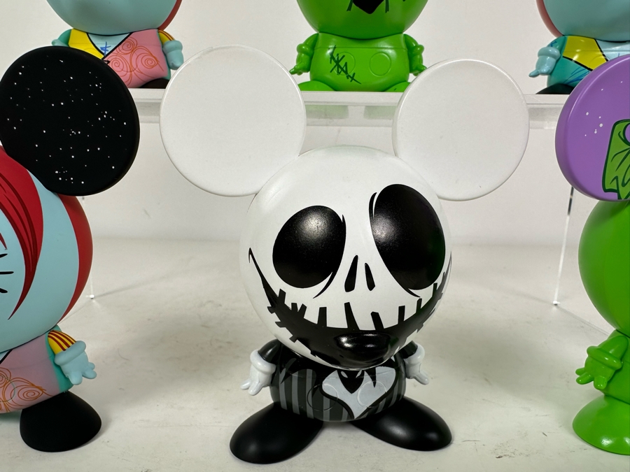 (6) Disney Shorts Vinyl Collectible Toy Art By Francisco Herrera Tim Burton's The Nightmare Before Christmas [Photo 4]