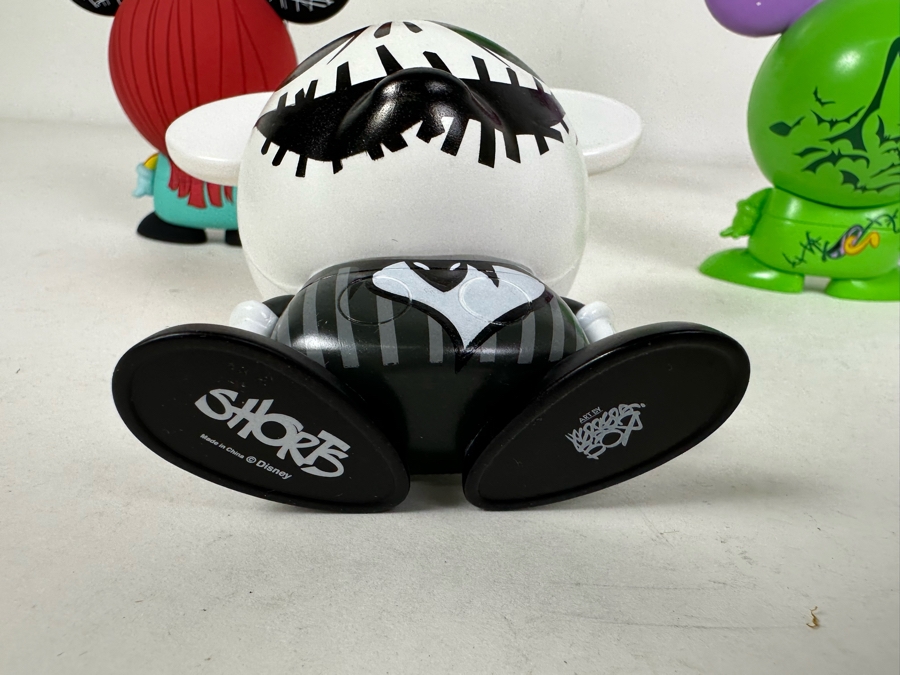 (6) Disney Shorts Vinyl Collectible Toy Art By Francisco Herrera Tim Burton's The Nightmare Before Christmas [Photo 9]