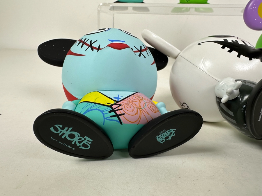 (6) Disney Shorts Vinyl Collectible Toy Art By Francisco Herrera Tim Burton's The Nightmare Before Christmas [Photo 10]