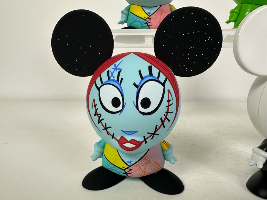(6) Disney Shorts Vinyl Collectible Toy Art By Francisco Herrera Tim Burton's The Nightmare Before Christmas [Photo 3]