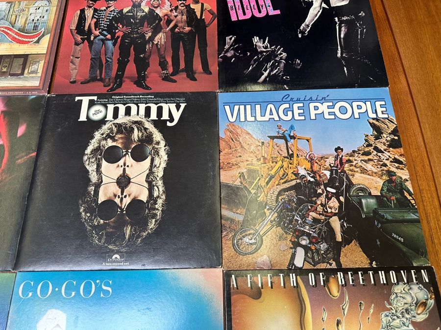 Twelve Vinyl Records [Photo 6]