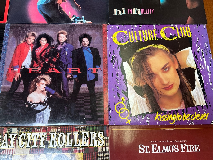 Twelve Vinyl Records [Photo 5]