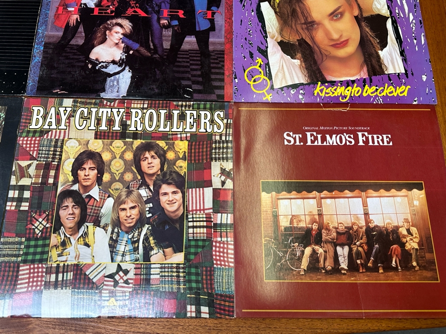 Twelve Vinyl Records [Photo 4]