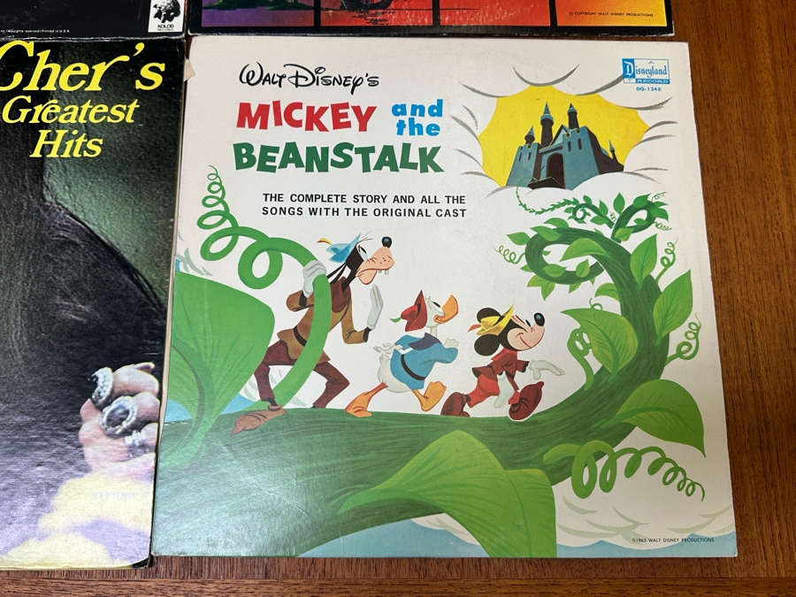 Nine Vinyl Records [Photo 2]