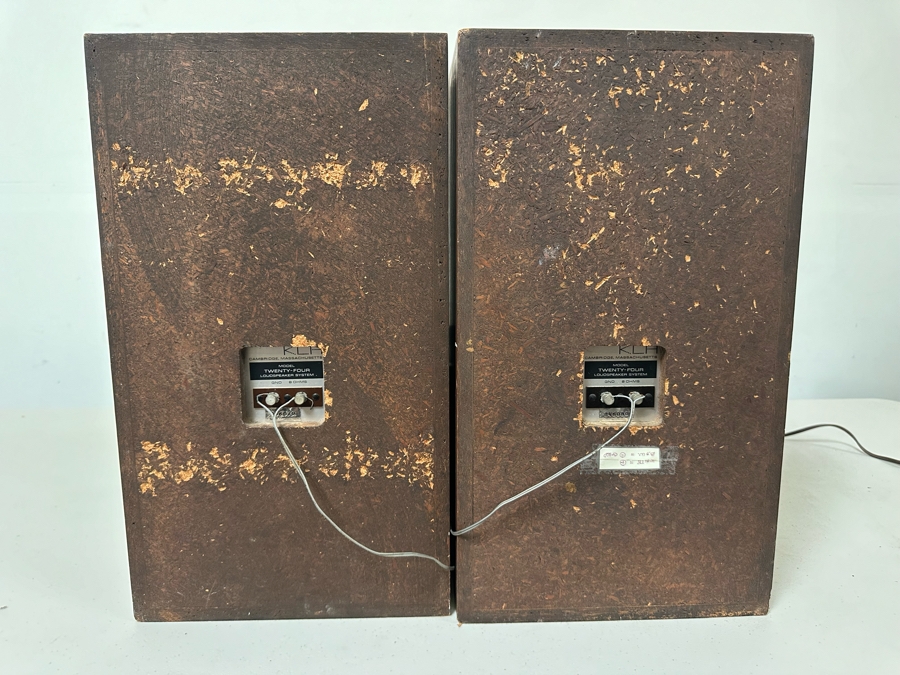 Pair Of Vintage KLH Model Twenty-Four Loudspeakers - Tested [Photo 6]
