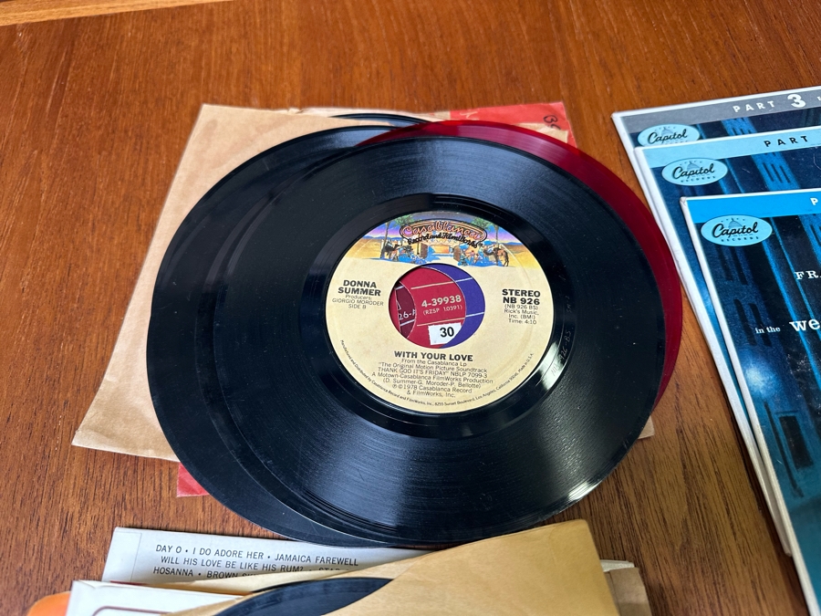 Collection Of Vintage 45rpm Vinyl Records [Photo 11]