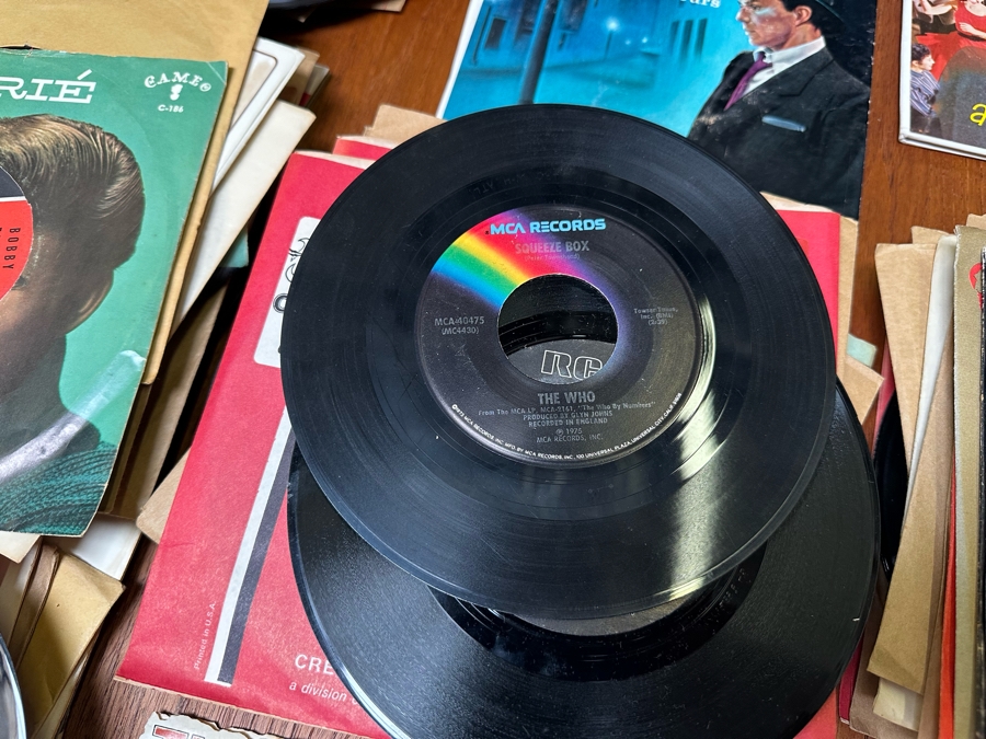 Collection Of Vintage 45rpm Vinyl Records [Photo 13]