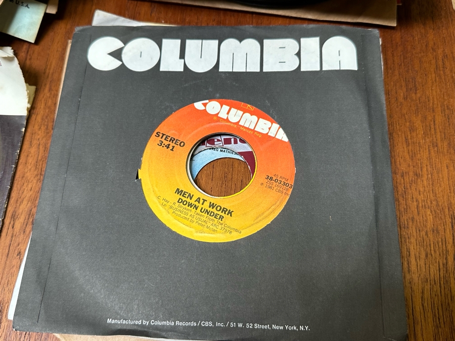 Collection Of Vintage 45rpm Vinyl Records [Photo 4]