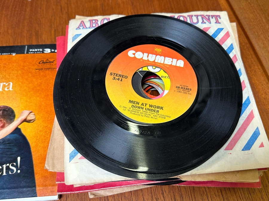 Collection Of Vintage 45rpm Vinyl Records [Photo 8]