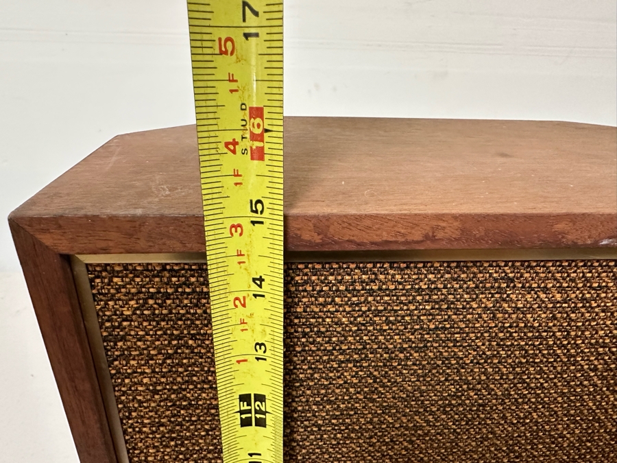 Pair Of Vintage Wharfedale Model W35 Loudspeakers - Tested 15'H [Photo 11]