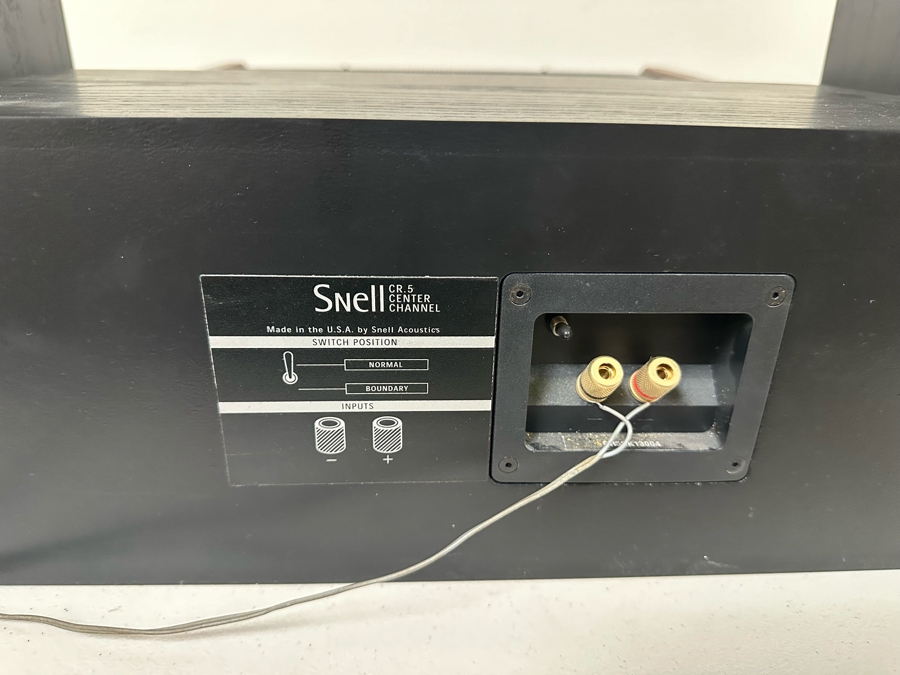 Snell Loudspeaker System Pair Of K.5 Monitors 18'H & CR.5 Center Channel - Tested [Photo 8]