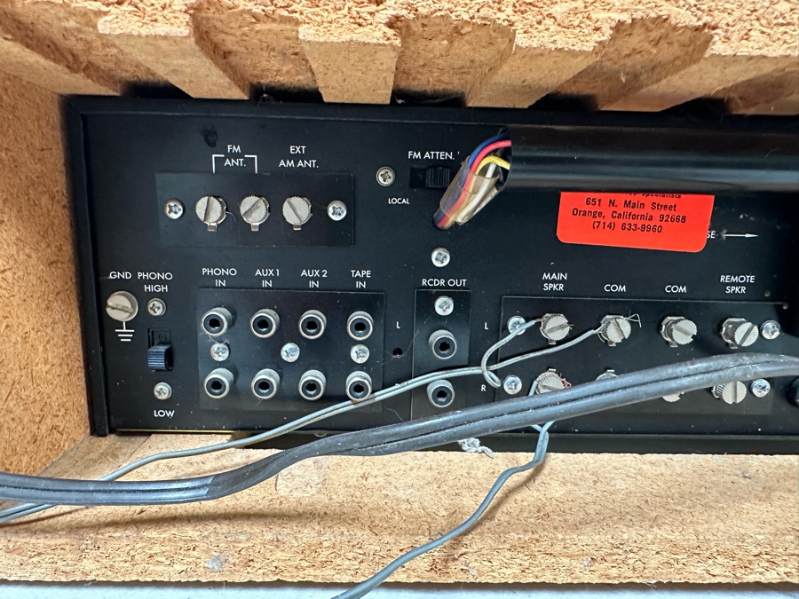 The Fisher 195 AM-FM Stereo Receiver - Tested [Photo 8]