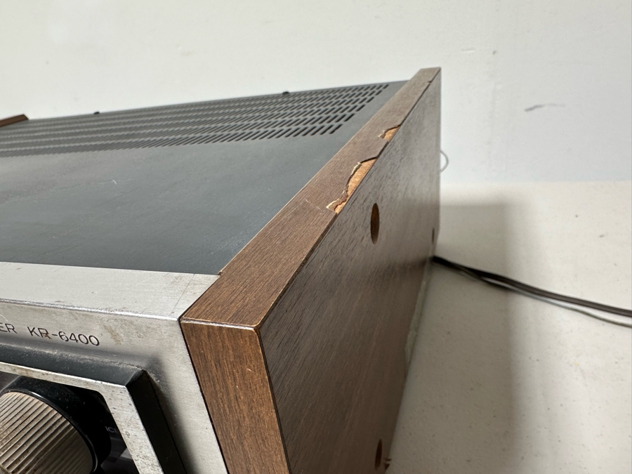 Kenwood Solid State AM/FM Stereo Receiver Model KR-6400 - Tested [Photo 8]