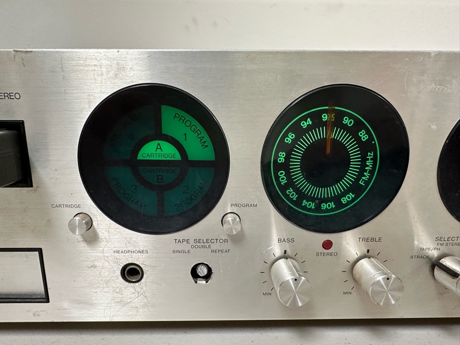 Panasonic Model RE-8250 FM/AM Stereo Receiver With Pair Of 8-Track Players Comes With The Knack - Get The Knack 8-Track - Tested Light On AM Dial Not Working (Right) [Photo 6]