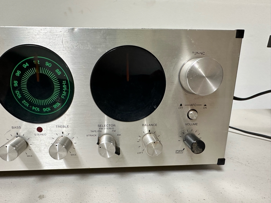 Panasonic Model RE-8250 FM/AM Stereo Receiver With Pair Of 8-Track Players Comes With The Knack - Get The Knack 8-Track - Tested Light On AM Dial Not Working (Right) [Photo 7]