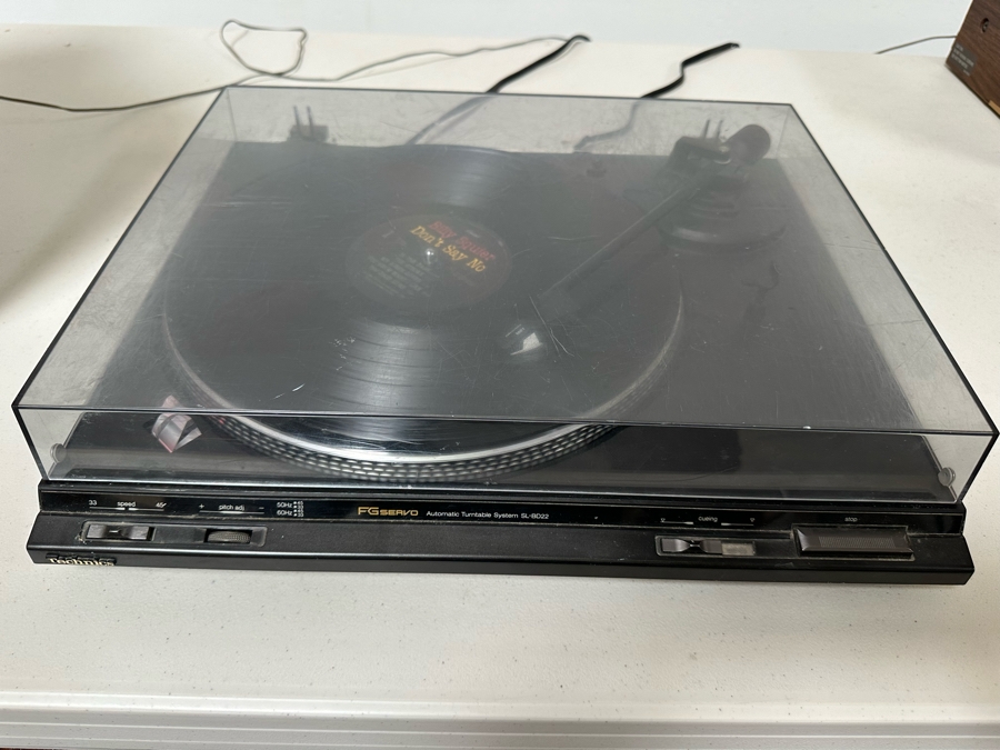 Vintage Technics Automatic Turntable Record Player Model SL-BD22 Tested [Photo 3]