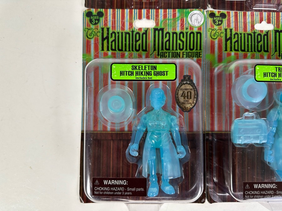 Disneyland The Haunted Mansion Action Figures New In Packaging: Bride, Prisoner Hitch Hiking Ghost, Skeleton Hitch Hiking Ghost & Traveler Hitch Hiking Ghost [Photo 9]