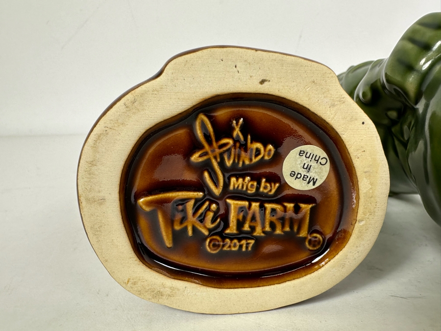 San Diego Comic-Con Tiki Mugs By Artist Spuindo Mfg By Tiki Farm, A Pair 8'H [Photo 7]