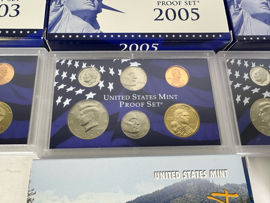 Coin Collection Featuring United States Mint Proof Sets For Years 2003, 2005 & 2006 Plus Graded 1961 Silver Dime & 1963 Nickel Plus 1999 Susan B. Anthony Proof Coin [Photo 5]