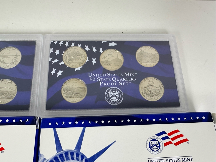 Coin Collection Featuring United States Mint Proof Sets For Years 2003, 2005 & 2006 Plus Graded 1961 Silver Dime & 1963 Nickel Plus 1999 Susan B. Anthony Proof Coin [Photo 8]
