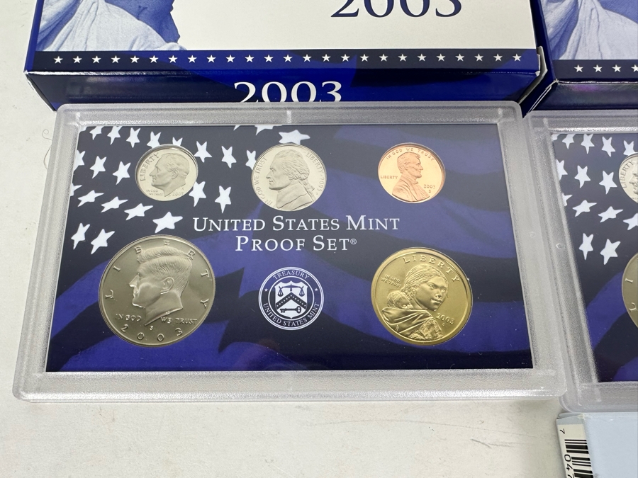 Coin Collection Featuring United States Mint Proof Sets For Years 2003, 2005 & 2006 Plus Graded 1961 Silver Dime & 1963 Nickel Plus 1999 Susan B. Anthony Proof Coin [Photo 3]