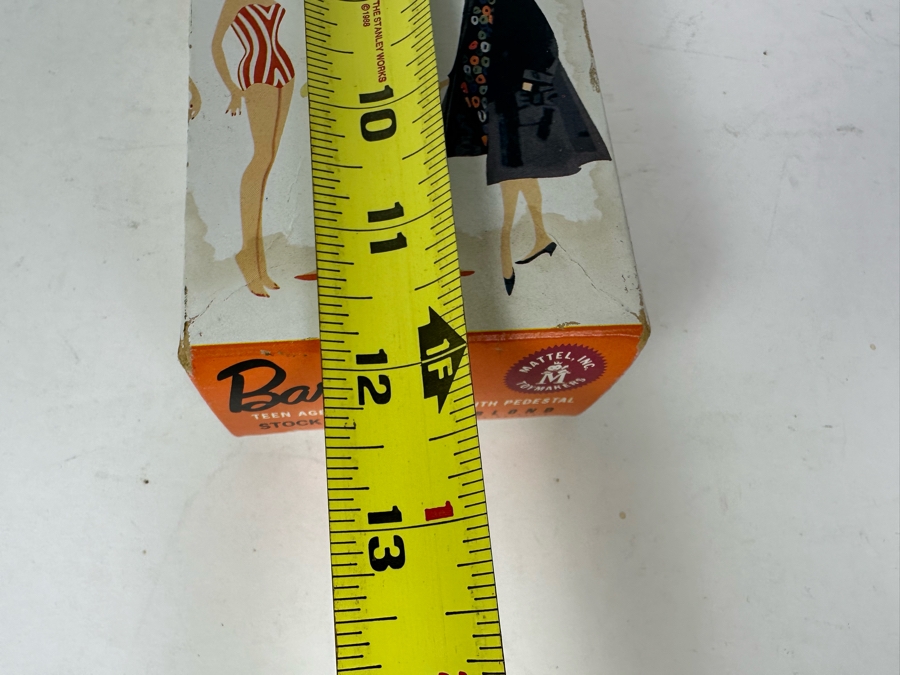Mattel Barbie Special Edition Reproduction Of The 1959 Original Barbie Doll Stock No. 850 Blond With Box 12'H [Photo 7]