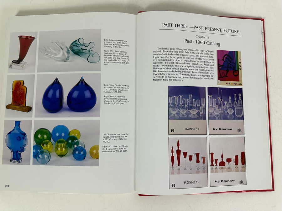 First Edition Hardcover Book Blenko Cool '50s & '60s Glass [Photo 4]