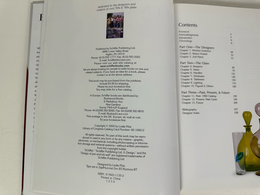 First Edition Hardcover Book Blenko Cool '50s & '60s Glass [Photo 3]