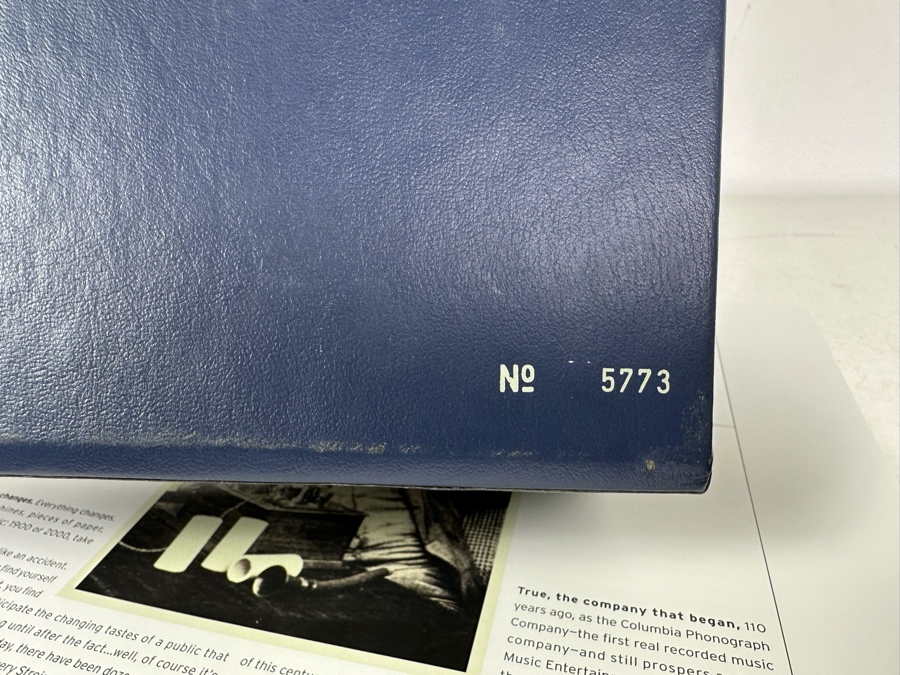 Limited Edition Sony Music CD Box Set - 100 Years Soundtrack For A Century With Hardcover Book Numbered 5,773 [Photo 11]