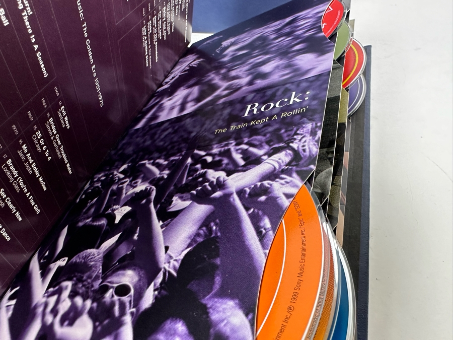 Limited Edition Sony Music CD Box Set - 100 Years Soundtrack For A Century With Hardcover Book Numbered 5,773 [Photo 4]