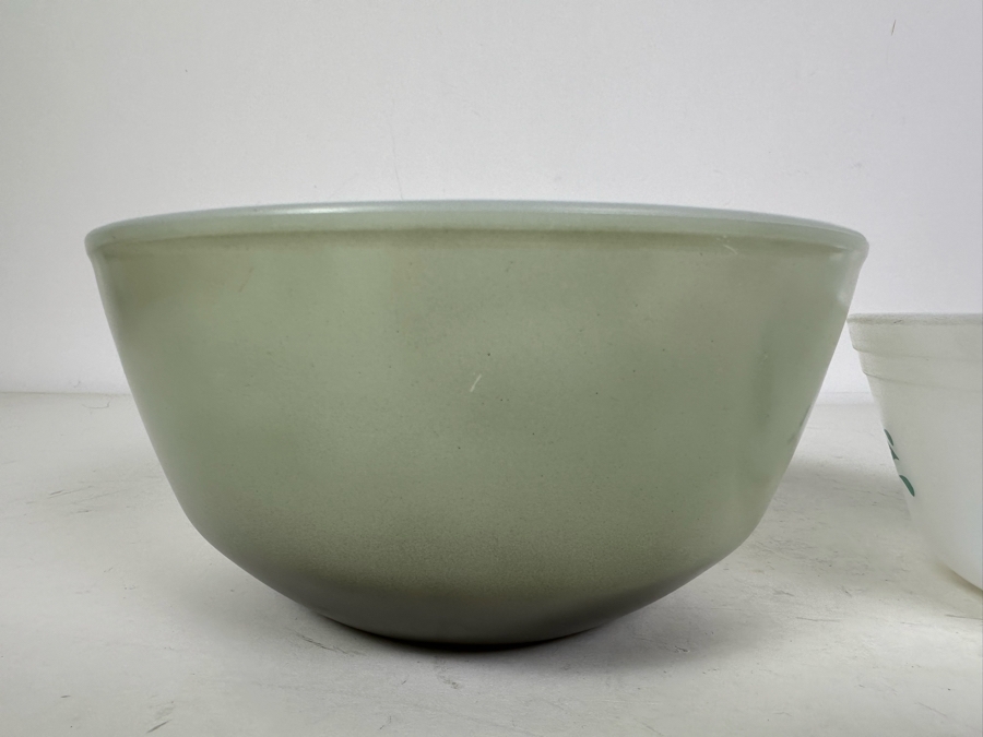 Pair Of Fire-King Bowls 6'W & 7'W [Photo 3]