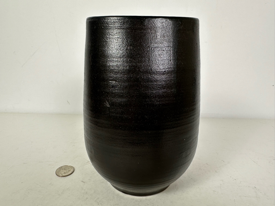 Signed Art Pottery Vase 7.5'H [Photo 8]