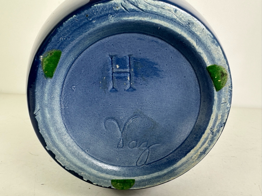 Signed Studio Pottery Vessel 12'H [Photo 3]