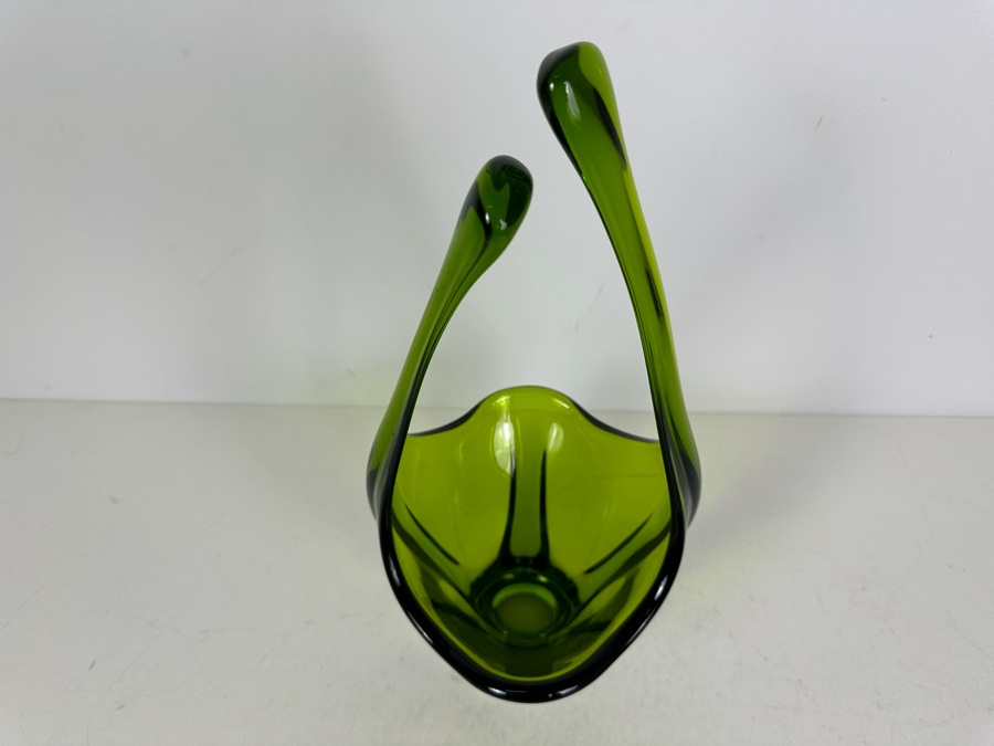 Beautiful Vintage Mid-Century Modern Viking Glass Company 1960s Open ...