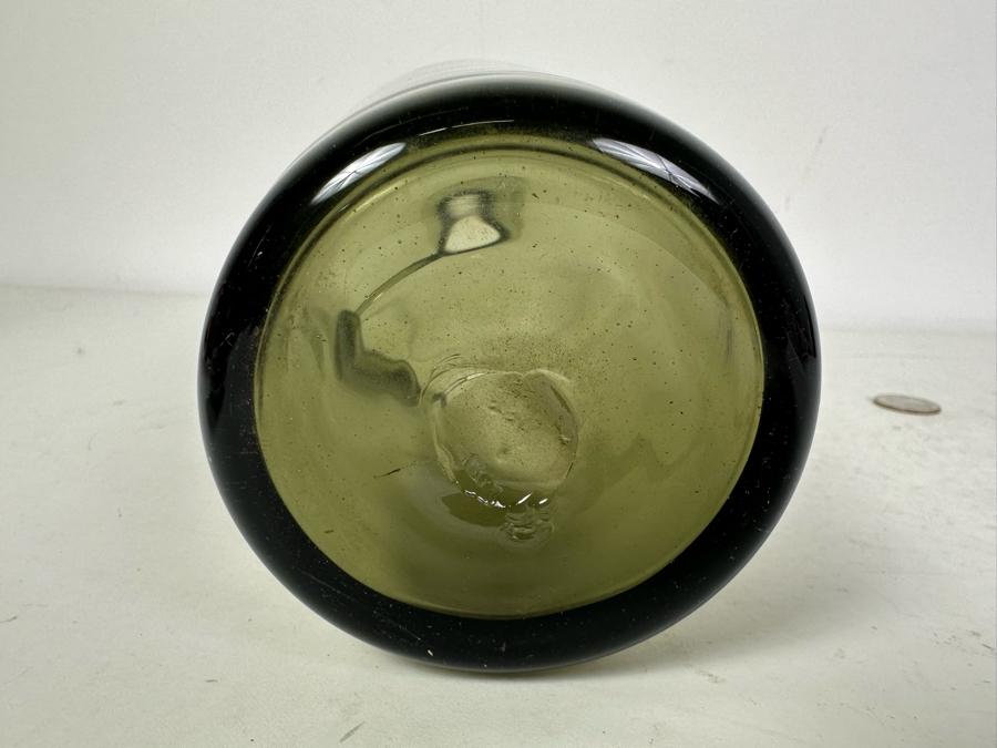 Vintage MCM Glass Pitcher 12'H [Photo 4]