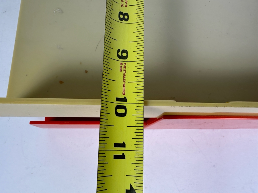 Vintage 1970s Rubbermaid 2-Tier Desk Paper Organizer 12'W X 10'D X 5.5'H [Photo 8]