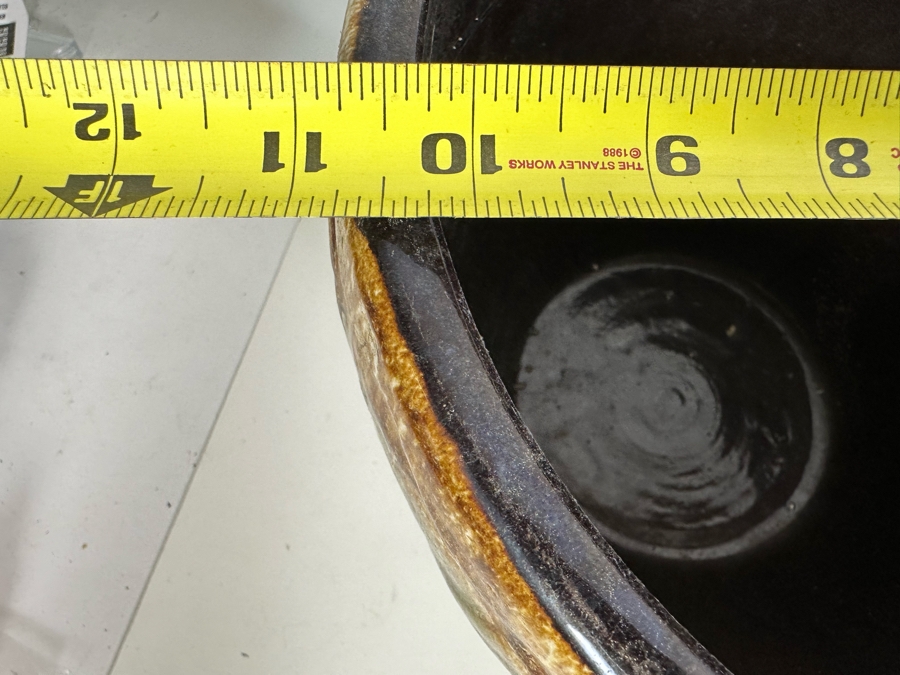 Vintage RRP Co USA Pottery Flower Pots - 5 Pots Ranging From 9'H To 4'H [Photo 12]