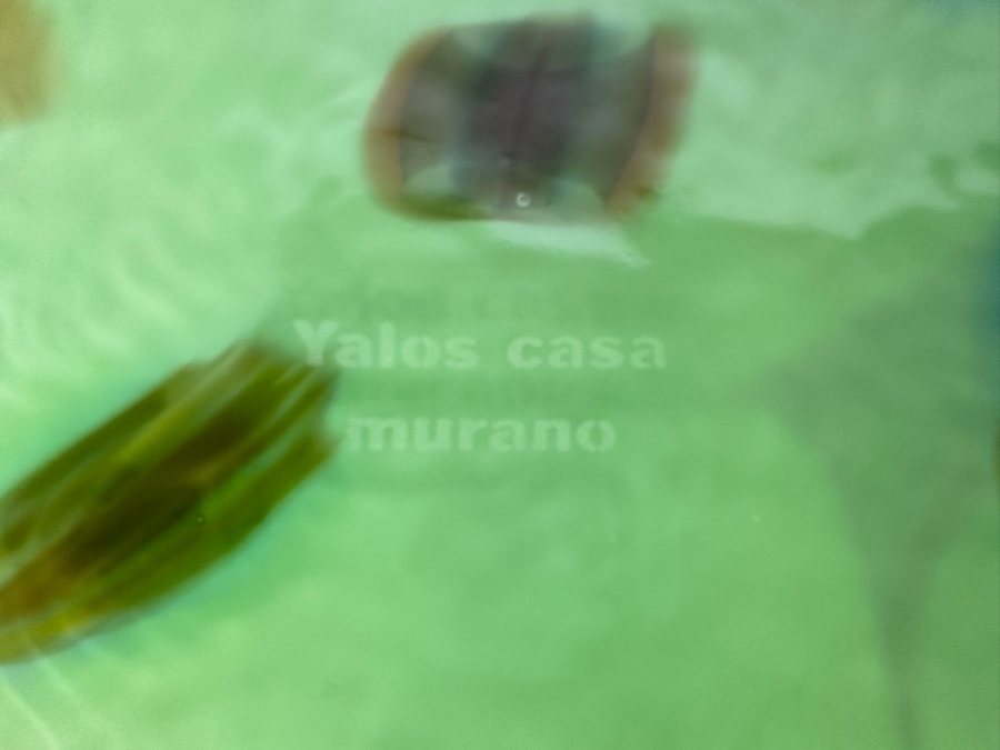 Impressive Italian Murano Glass Large Centerpiece Art Glass Bowl By Yalos Casa 20.5'W X 11.5'D X 7'H [Photo 12]