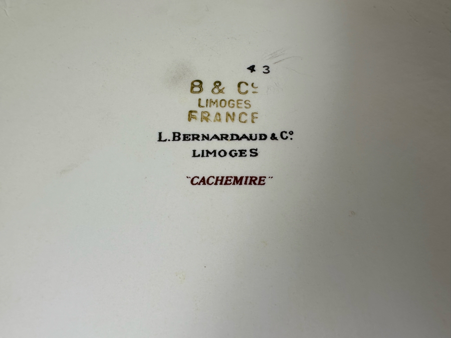 Vintage Limoges France Bernardaud & Co Casserole Dish 11'W X 8'D X 7'H [Photo 9]