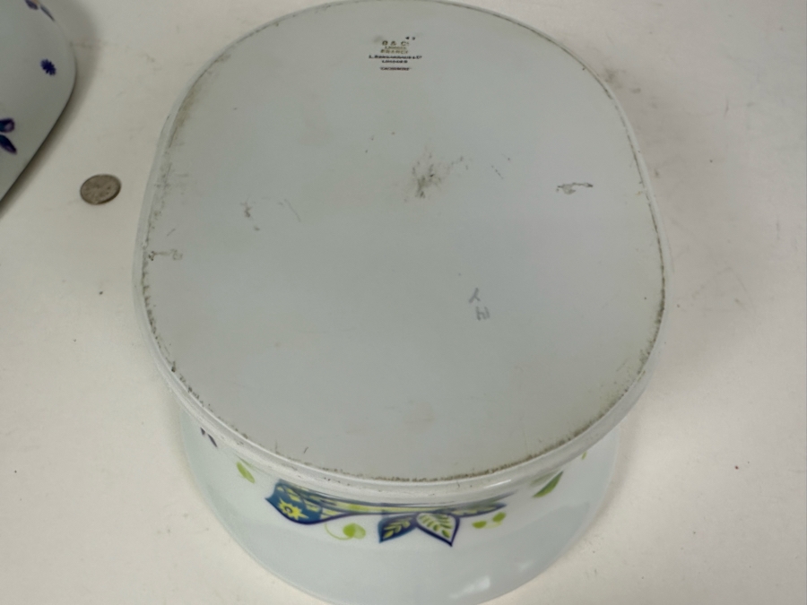 Vintage Limoges France Bernardaud & Co Casserole Dish 11'W X 8'D X 7'H [Photo 7]