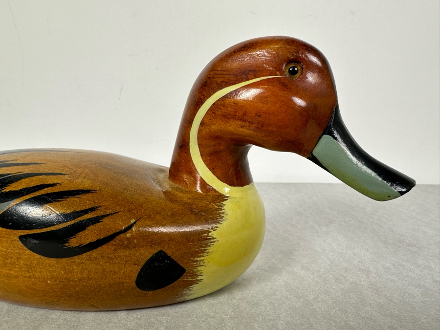 Hand Painted Wooden Duck 11'W X 4'H [Photo 2]