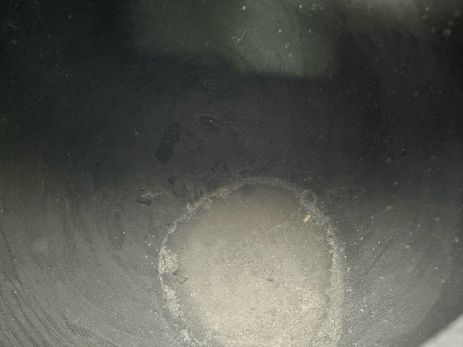 Vintage Mata Ortiz Jesus Quezada Blackware Pottery Olla With Raised Snake And Face Artist Signed 10'W X 7'H [Photo 19]