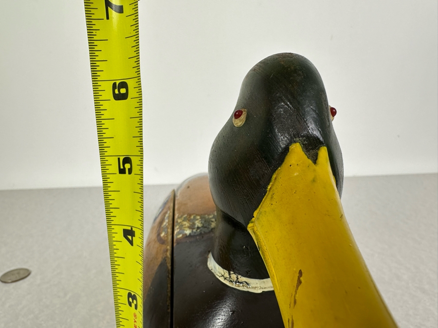 Hand Painted Wooden Duck Telephone 13'W  X 4.5'D X 6'H [Photo 8]