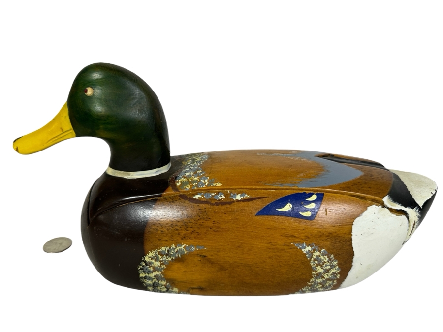 Hand Painted Wooden Duck Telephone 13'W  X 4.5'D X 6'H [Photo 2]