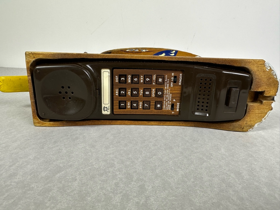 Hand Painted Wooden Duck Telephone 13'W  X 4.5'D X 6'H [Photo 4]