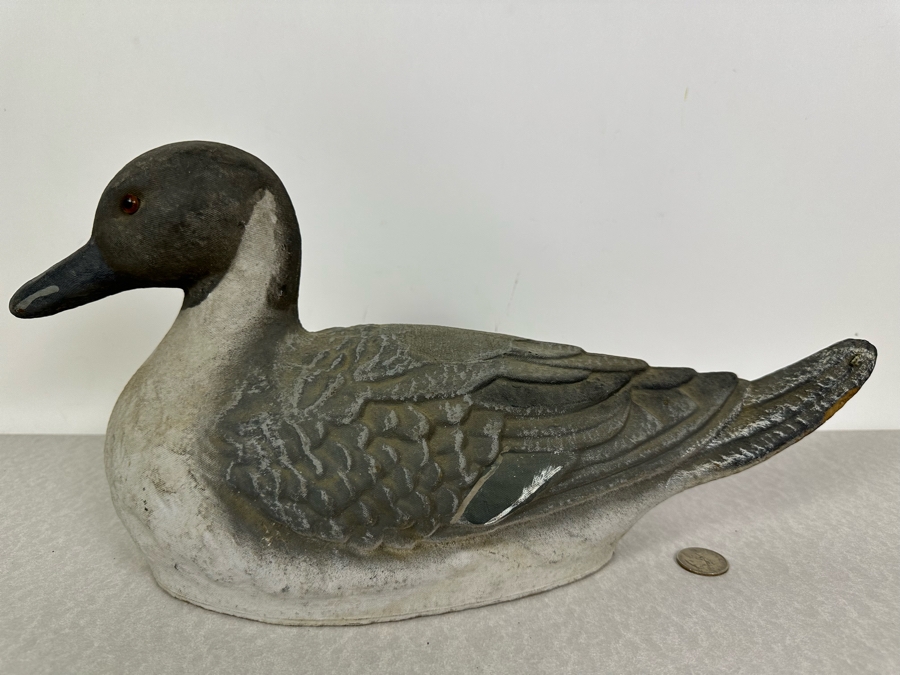 Vintage JC Higgins Life-Like Duck Decoy Sears Roebuck And Co Paper Mache 16'W X 5.5'D X 8'H [Photo 5]