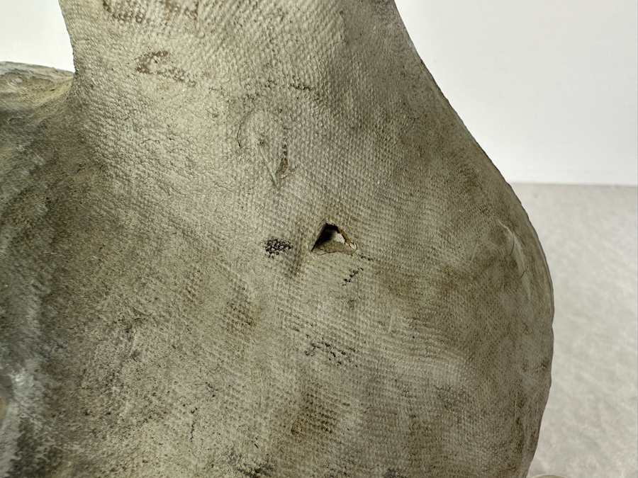 Vintage JC Higgins Life-Like Duck Decoy Sears Roebuck And Co Paper Mache 16'W X 5.5'D X 8'H [Photo 3]