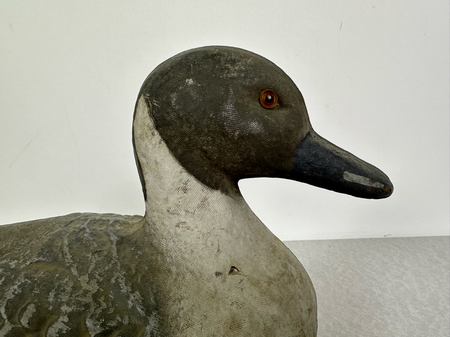 Vintage JC Higgins Life-Like Duck Decoy Sears Roebuck And Co Paper Mache 16'W X 5.5'D X 8'H [Photo 2]