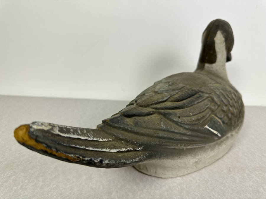 Vintage JC Higgins Life-Like Duck Decoy Sears Roebuck And Co Paper Mache 16'W X 5.5'D X 8'H [Photo 4]