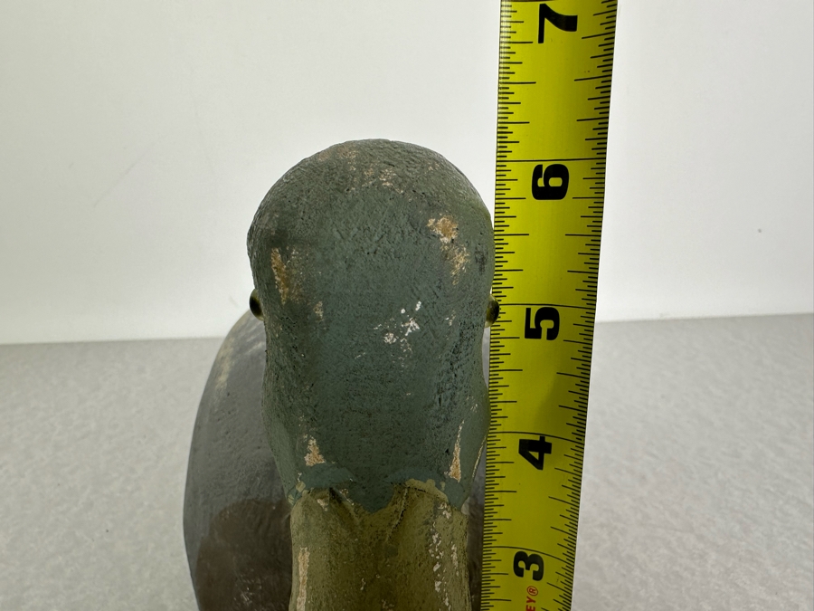 Vintage Hand Painted Wooden Duck Decoy 14'W X 6'D X 6'H [Photo 8]
